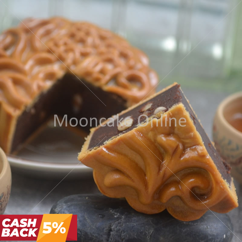 玫瑰豆沙 Red Bean Paste Mooncake 