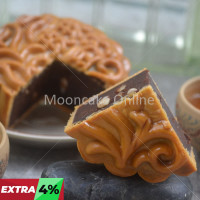 玫瑰豆沙 Red Bean Paste Mooncake 