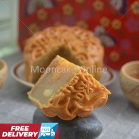 金沙姜莲 Ginger White Lotus Paste Mooncake