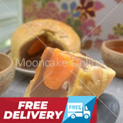 上海月饼 Shanghai Lotus Paste Mooncake with 1 Yolk