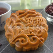 玫瑰豆沙 Red Bean Paste Mooncake [4 pieces]