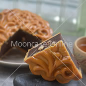 玫瑰豆沙 Red Bean Paste Mooncake [4 pieces]